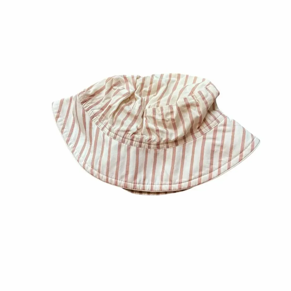 Pehr Organic Cotton Striped Bucket Hat 12-24 months